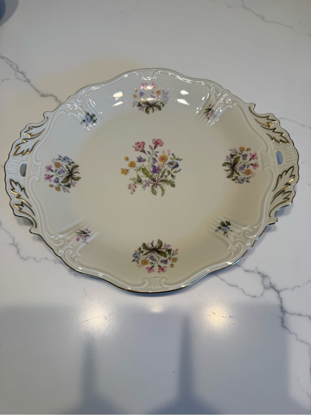 Vintage 1970s Reinbach Porcelain Platter
